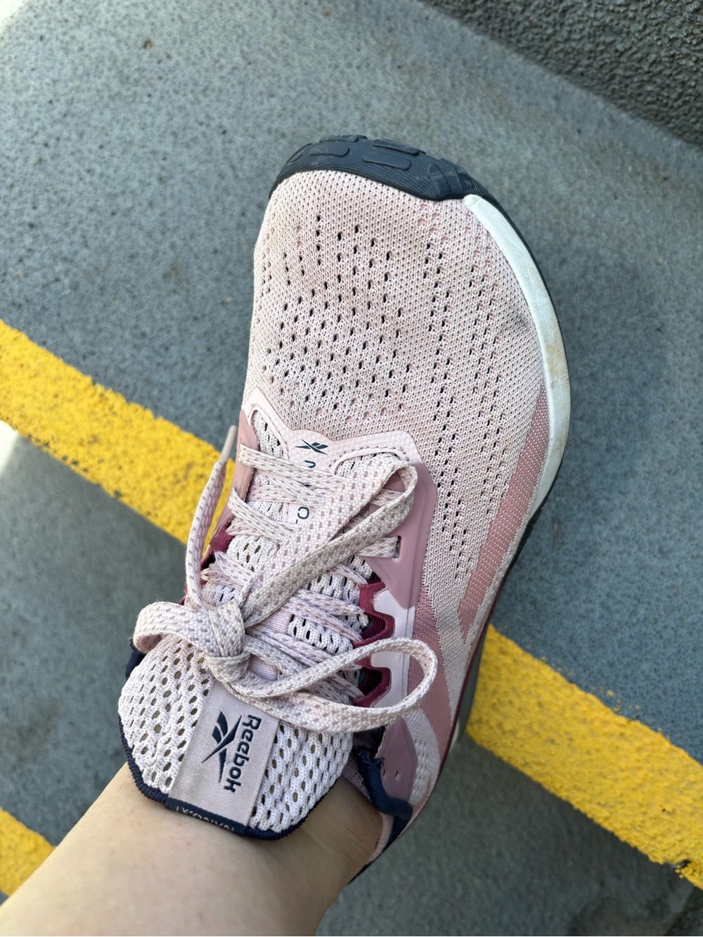 Reebok Women’s Pink Running Shoes - Lightweight Knit Trainer